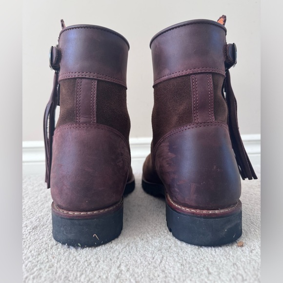 Penelope Chilvers inclement tassle boots, size 38.5, dark oak colour. - Picture 3 of 8